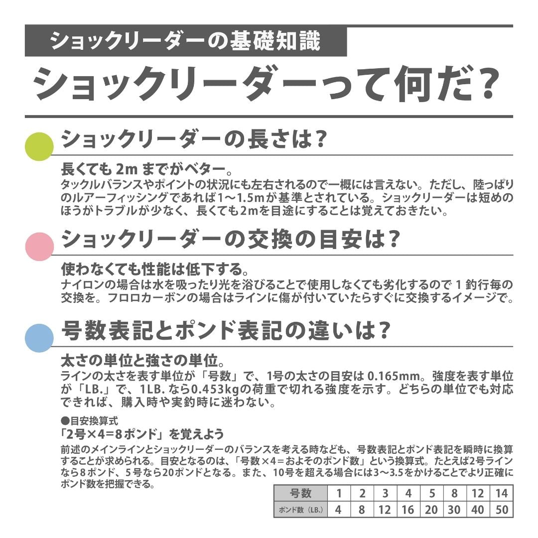 ショックリーダー