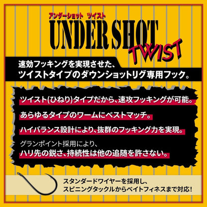 ノガレスアンダーショット ツイスト