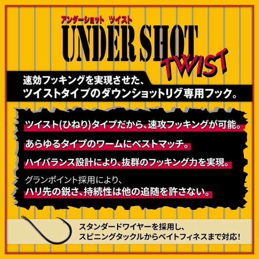 ノガレスアンダーショット ツイスト