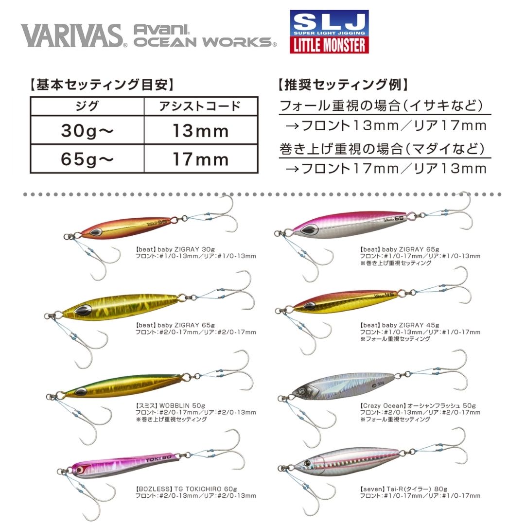 アバニ オーシャンワーク SLJリトルモンスター