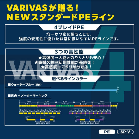 VARIVAS 4 ウォーターブルー