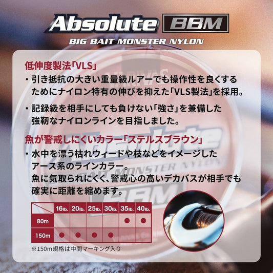 アブソルートBBM ナイロン