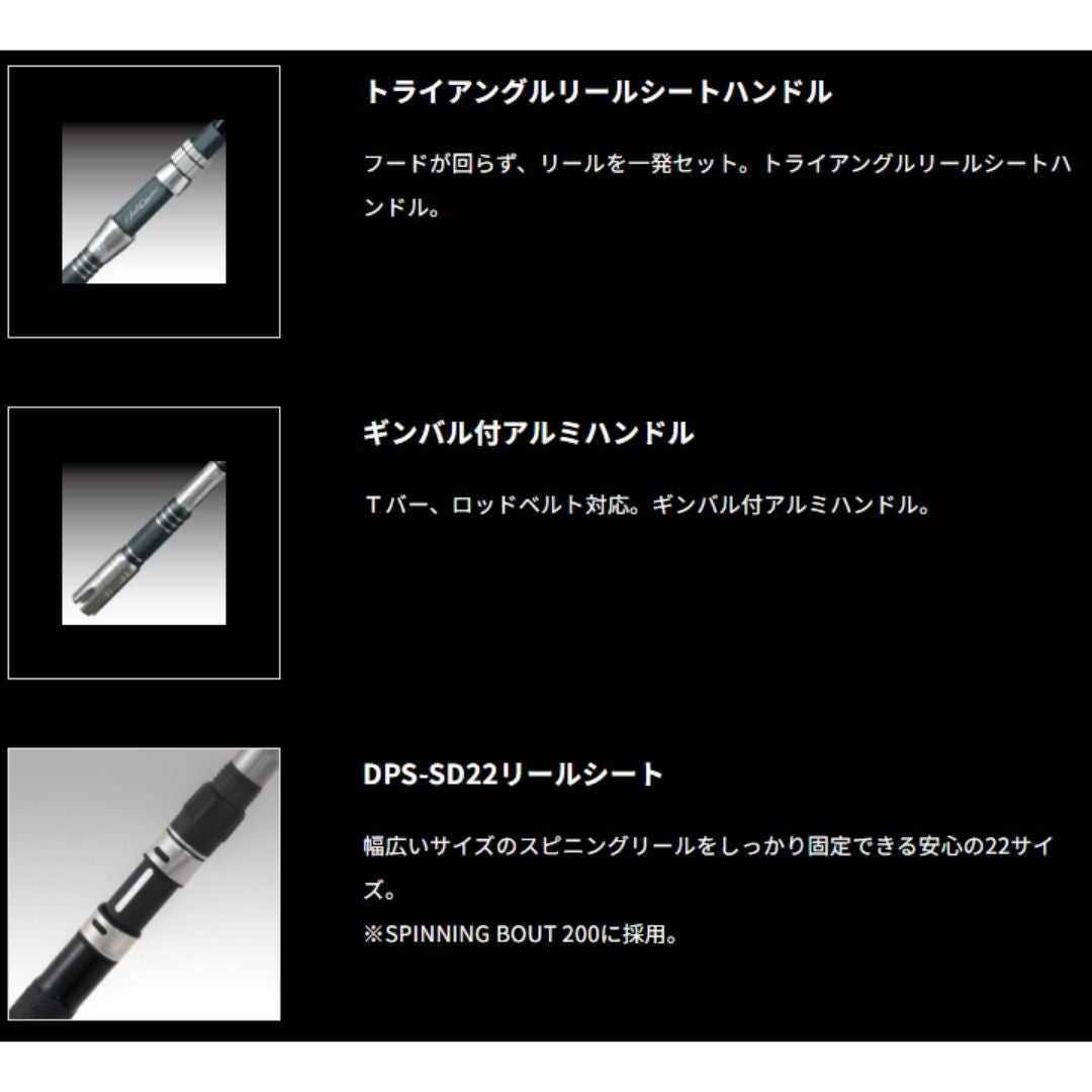 ヘッドクオーター スピニングバウト #200