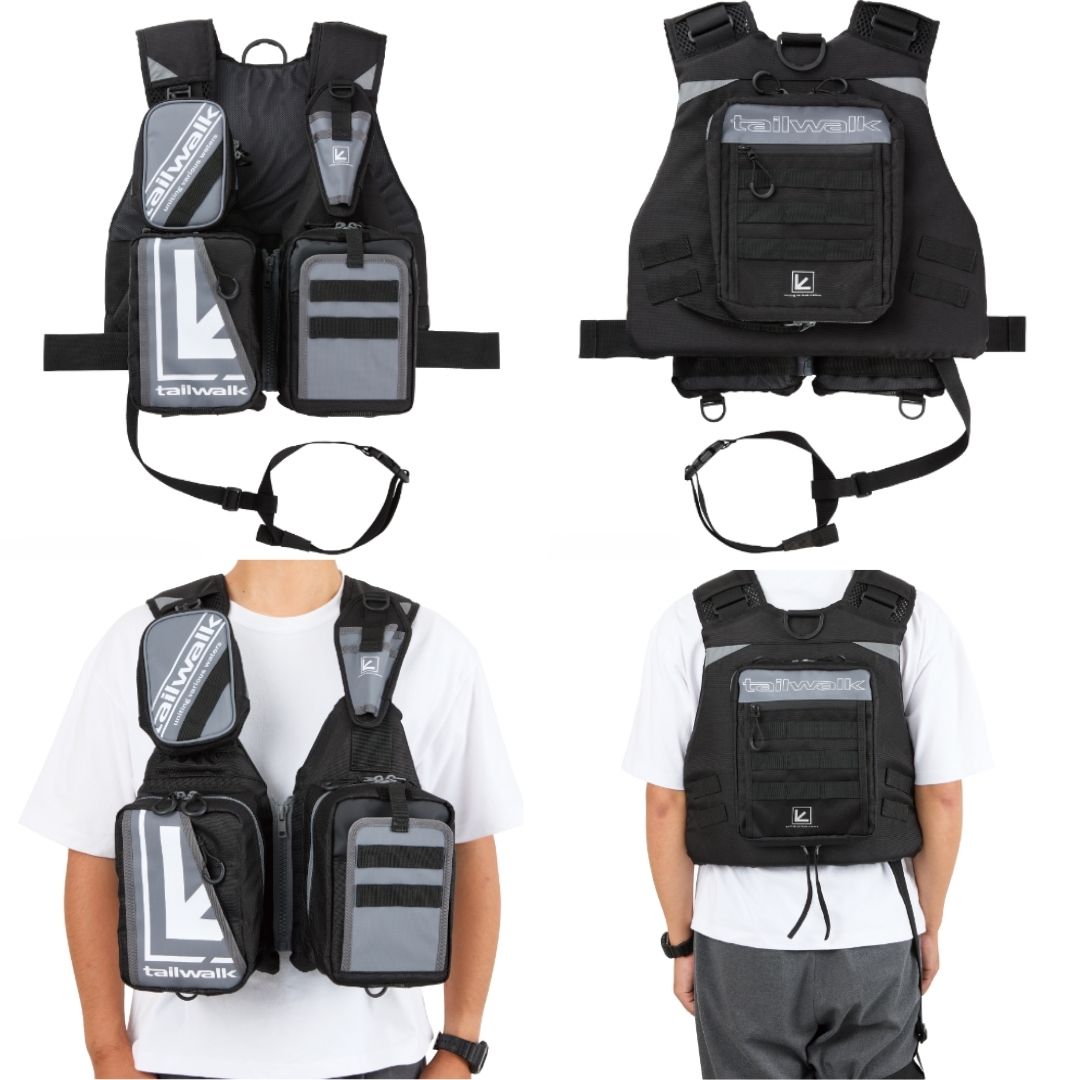 tailwalk SHORE GAME VEST　GRY