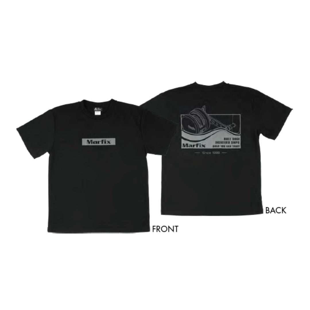 マーフィックス ドライショートスリーブTシャツ タイプ1 ブラック