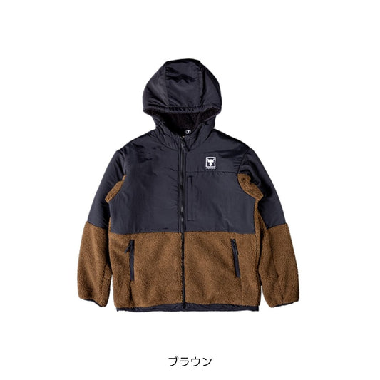 フリースフーディジャケット