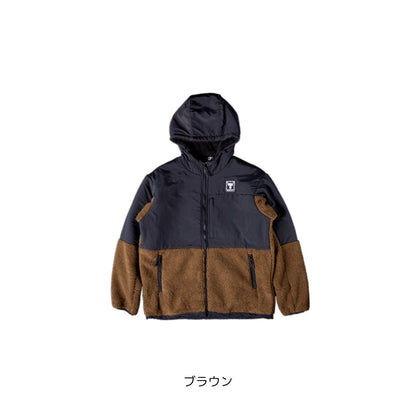フリースフーディジャケット
