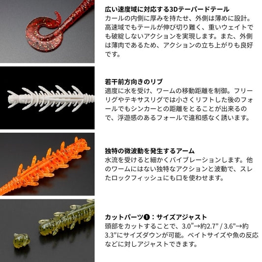 ジャグポッド 3.6インチ