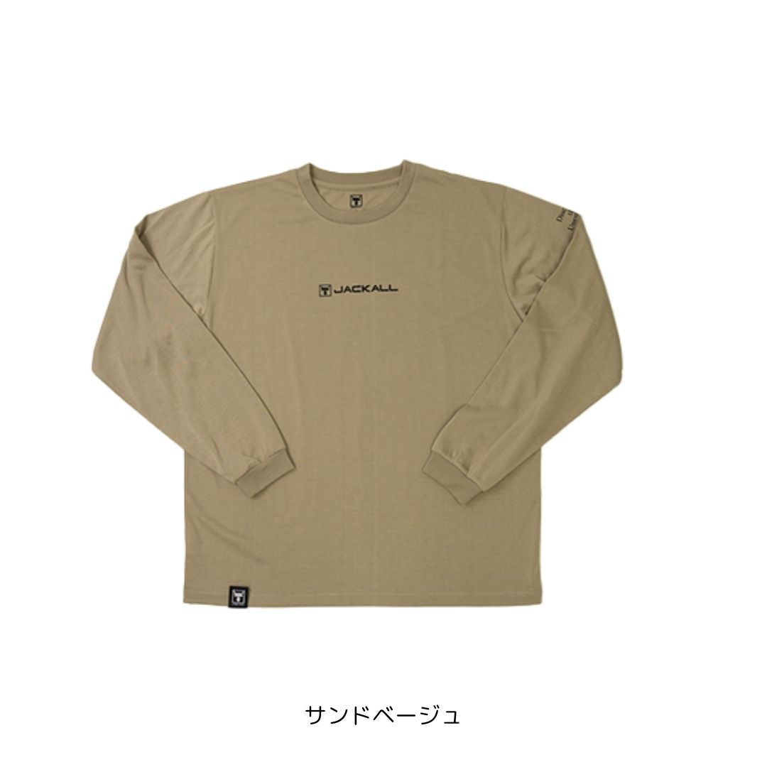 フロントロゴロングスリーブティー（抗菌防臭）