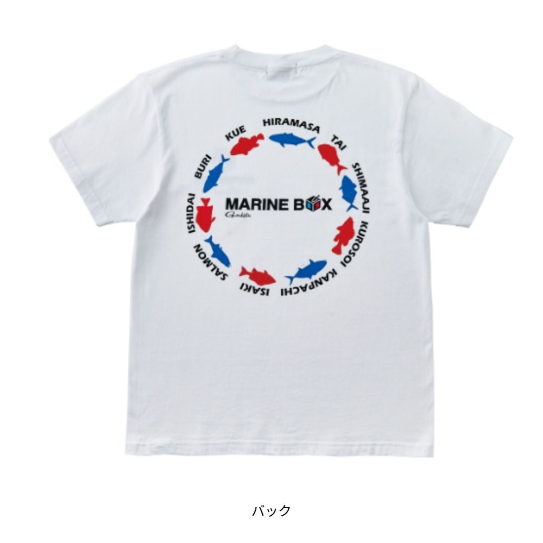 GM3744 Tシャツ (MARINE BOX) ホワイト