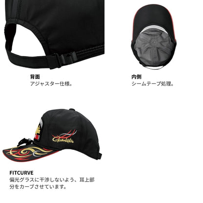 GM9112 フィッシングキャップ(ワッペン)