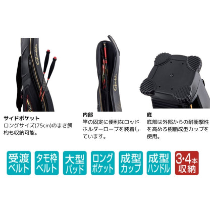 GC301 成型ハードロッドケース