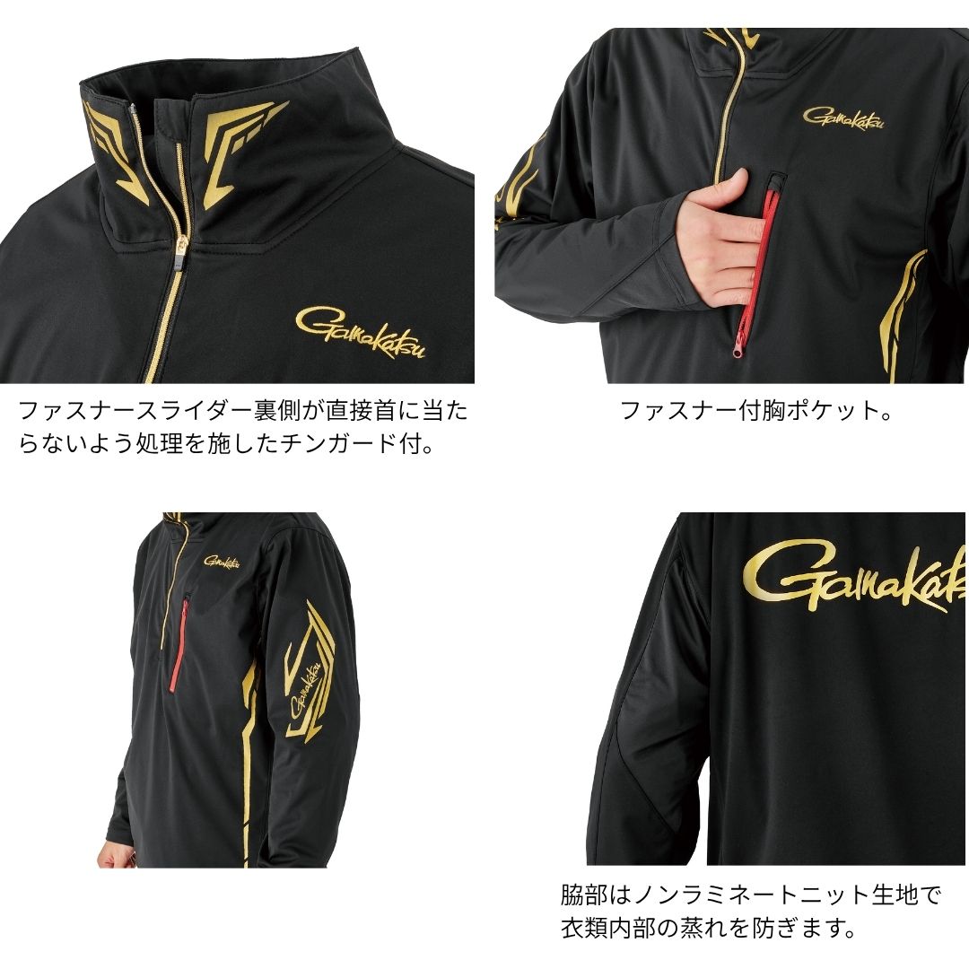 GM3794 プルオーバージップシャツ