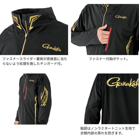 GM3794 プルオーバージップシャツ