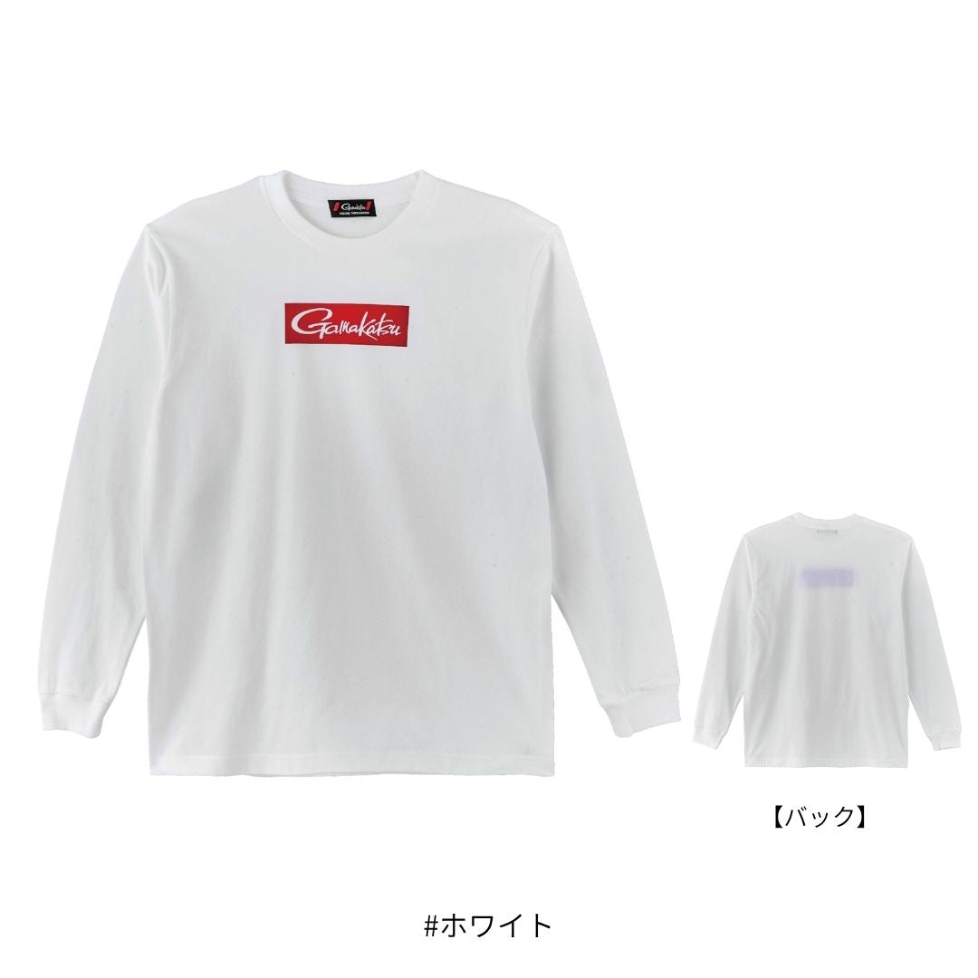 GM3811 ロングスリーブTシャツ(ボックスロゴ) #ホワイト