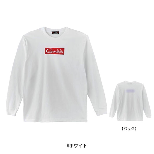GM3811 ロングスリーブTシャツ(ボックスロゴ) #ホワイト