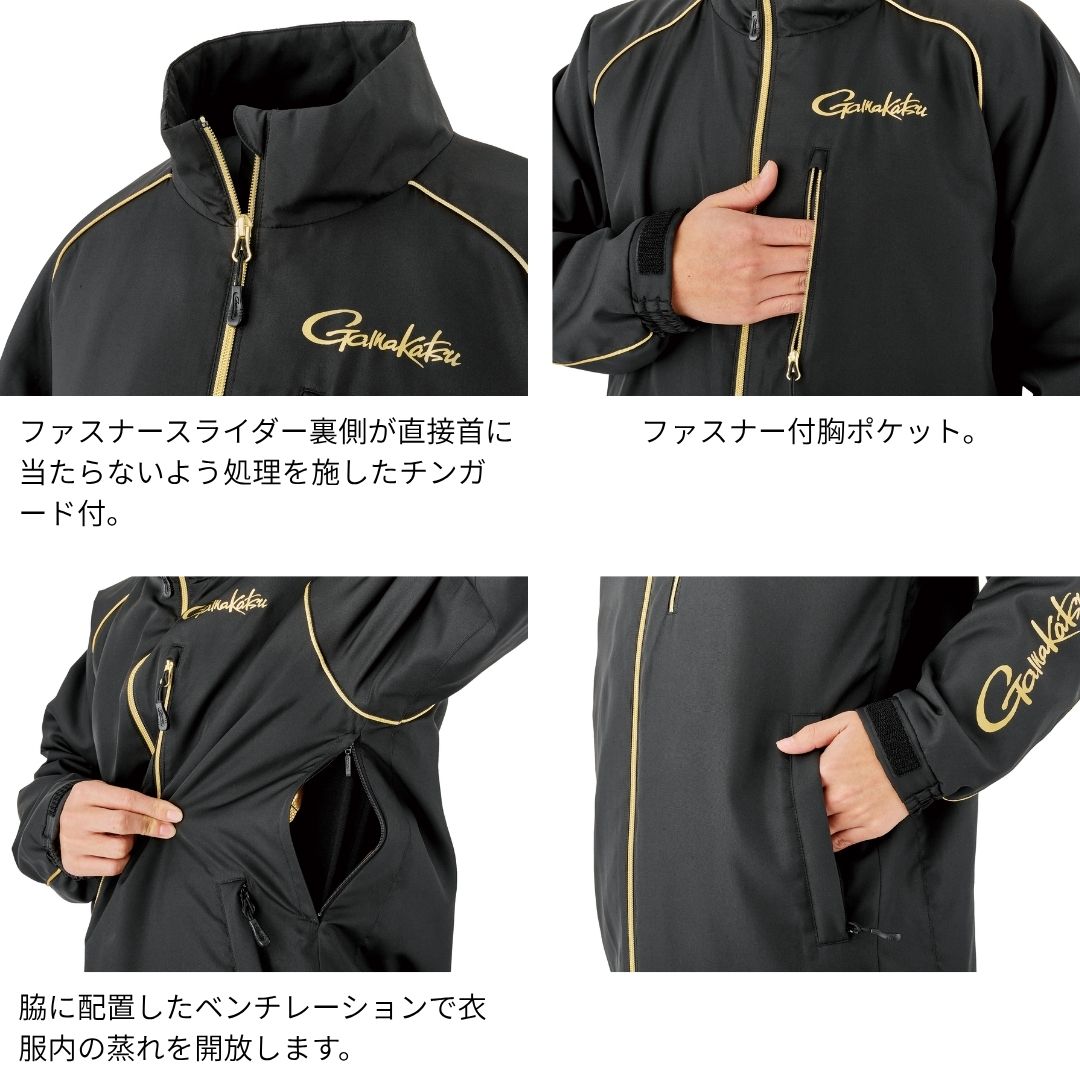 GM3795 コアサーモジャケット #ブラック×ブラック