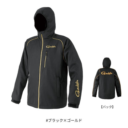 GM3796 コアサーモフーディ #ブラック×ゴールド