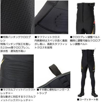 SP-3050P20 スペシャルパンチングショートタイツ