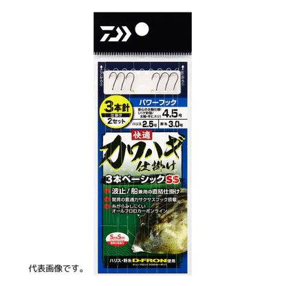 快適カワハギ仕掛け 3本ベーシックSS
