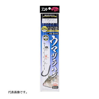 快適船仕掛け 胴突 ウマヅラハギ 4本