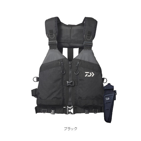 タクティカルロックショアベスト DF-4023 ブラック フリーサイズ DF-4023