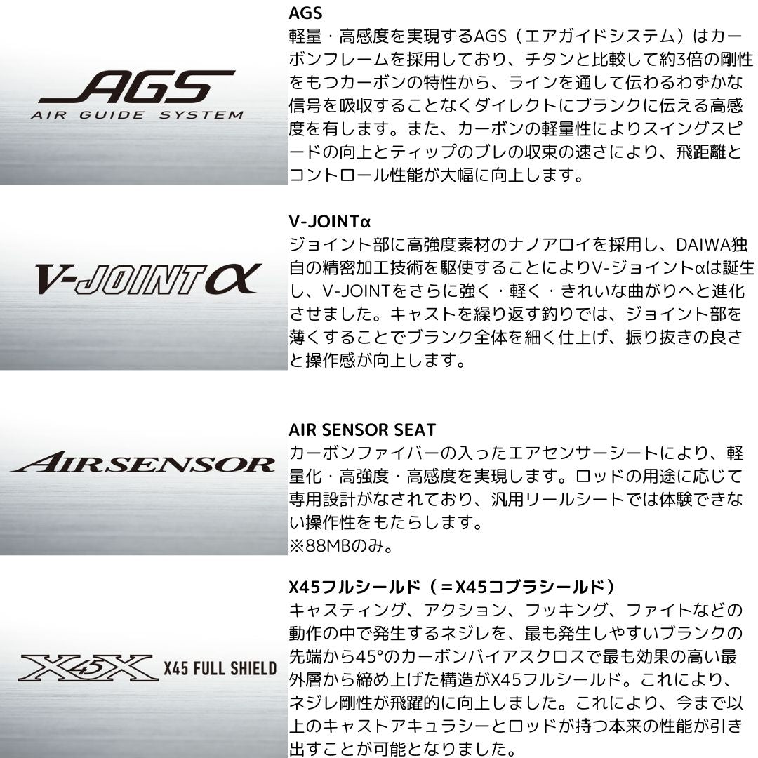 モアザン ブランジーノ EX AGS 93MHB 2024年新製品 9月末発売