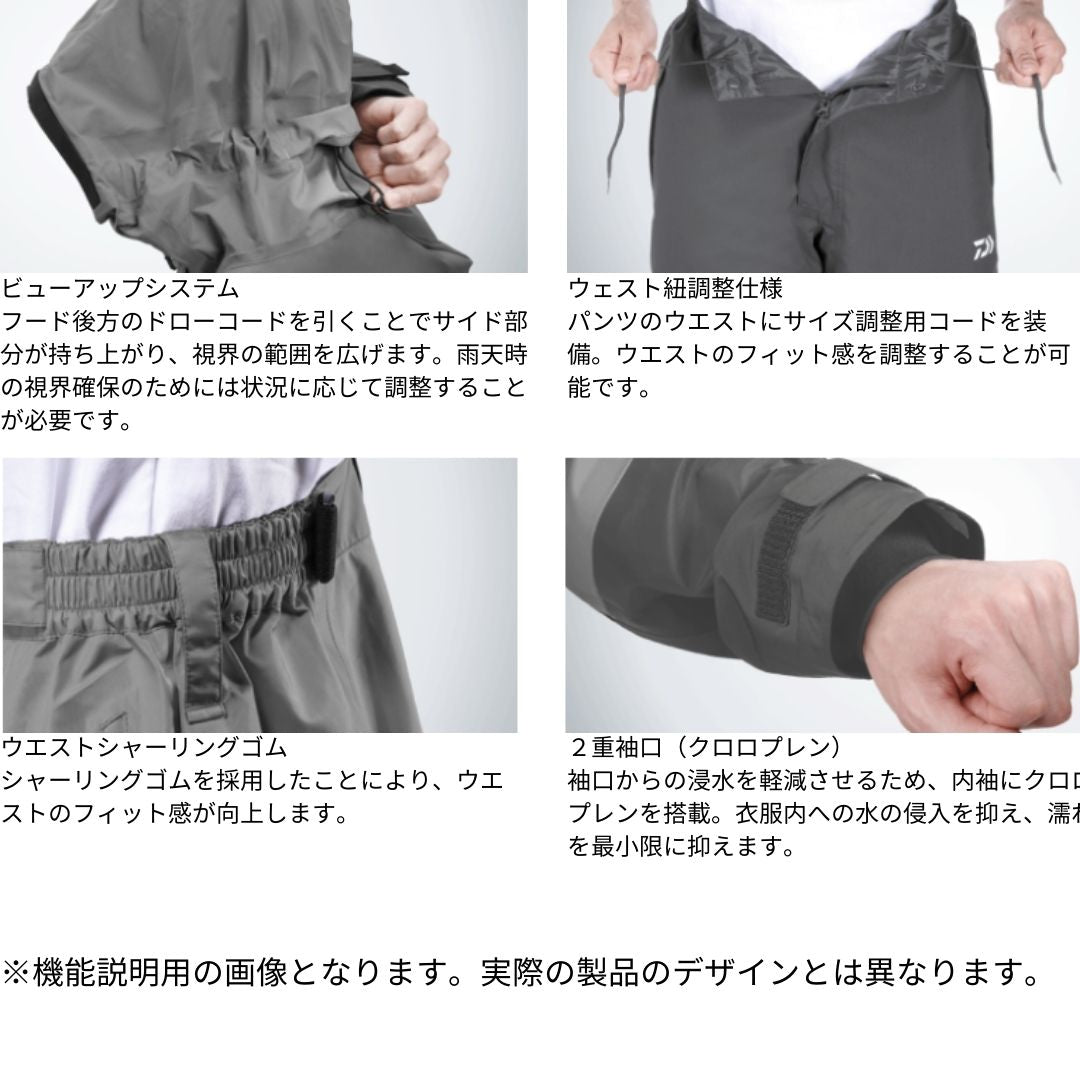 DR-1924 ゴアテックス バーサタイルレインスーツ – フィッシング