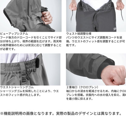 DR-1924 ゴアテックス バーサタイルレインスーツ