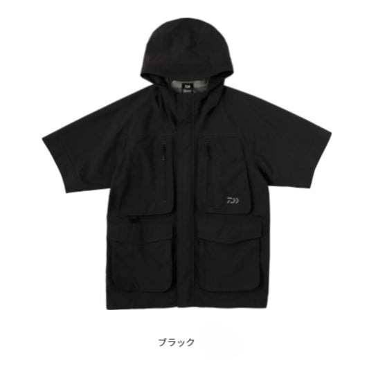 DR-2724J ストリームショートスリーブレインジャケット