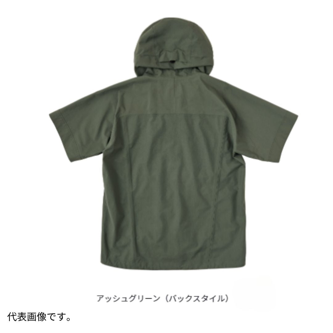 DR-2724J ストリームショートスリーブレインジャケット
