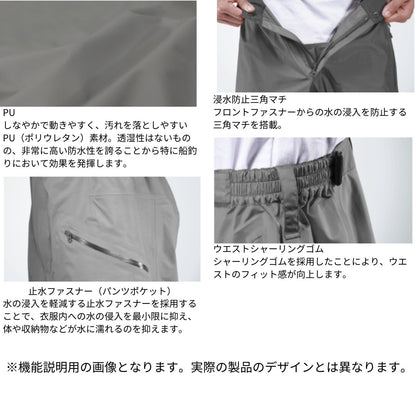 DR-6224P PUオーシャンハーフパンツ