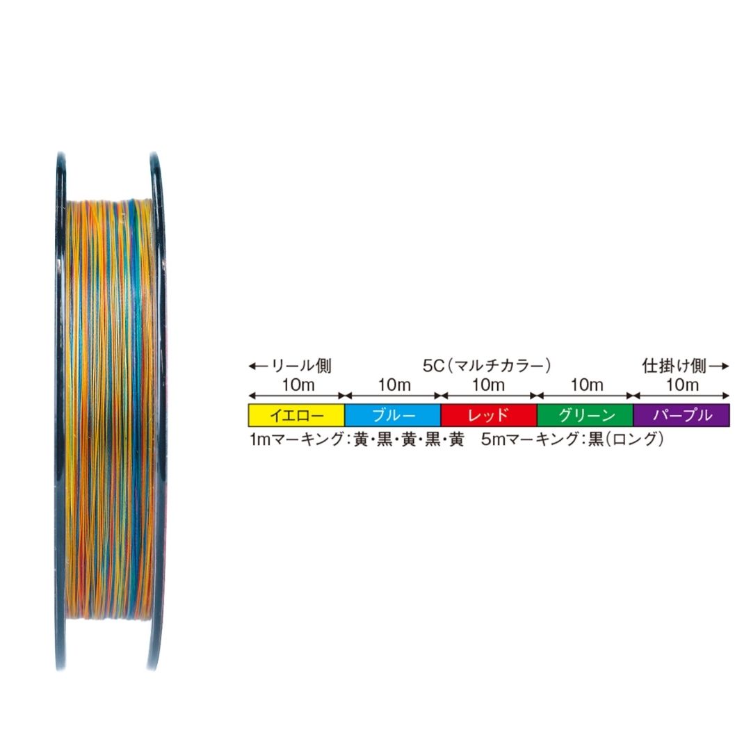 UVF PEデュラセンサーX8 EX+Si3 5カラ―