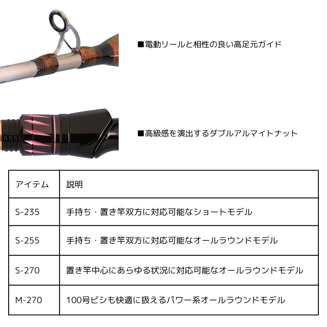 ダイワ リーオマスター真鯛SX M-270・N ダイワ リーオマスター SX 真鯛 M-270・N (ロッド・釣竿) 価格
