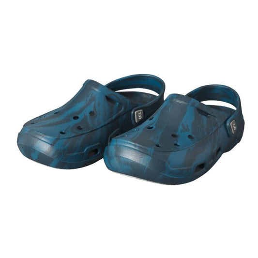 DL-1463 ラジアルデッキサンダル ブルーマーブル #3Lサイズ