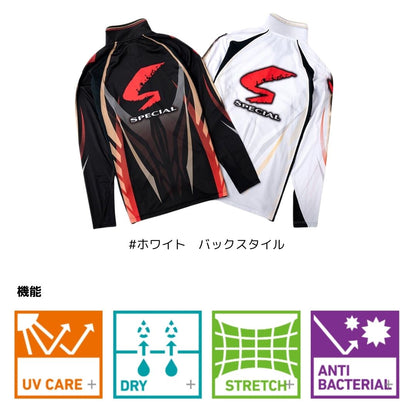 DE-7225 スペシャルロングスリーブフルジップシャツ