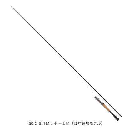 スティーズ（ベイトキャスティングモデル）SC C64ML＋ -LM（26年追加モデル）
