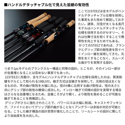 スティーズ（スピニングモデル）SC S69UL（25年追加モデル）