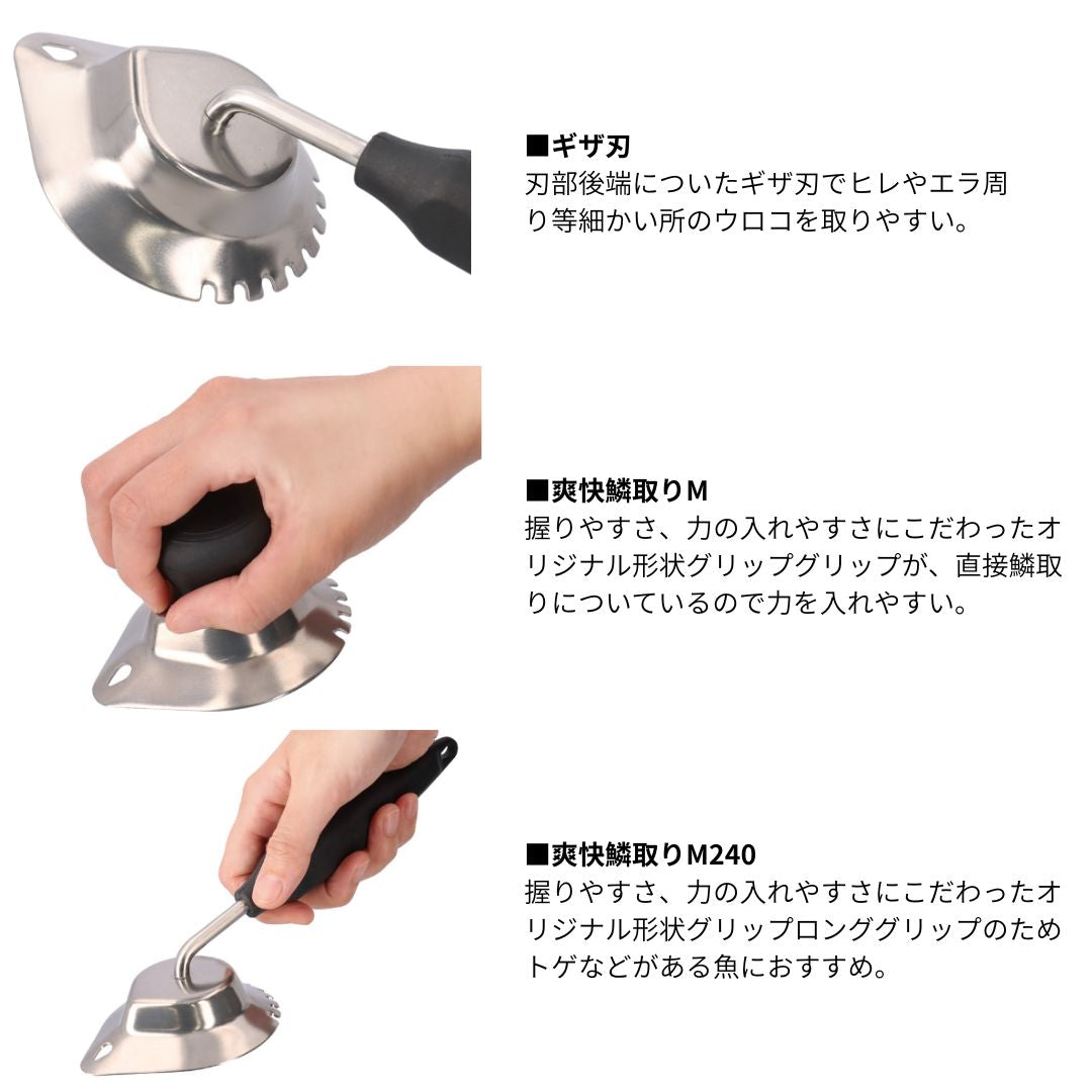 爽快鱗取り M