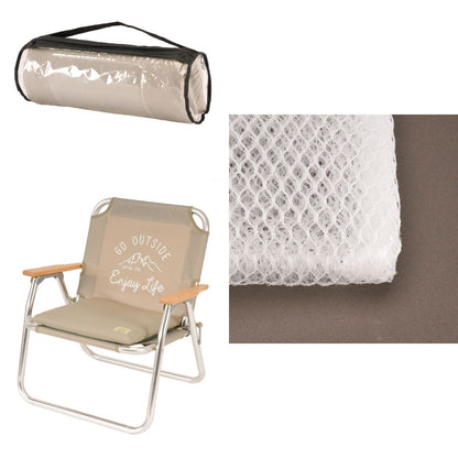 モンテ エアーカム 洗える高反発クッション(カーキ)