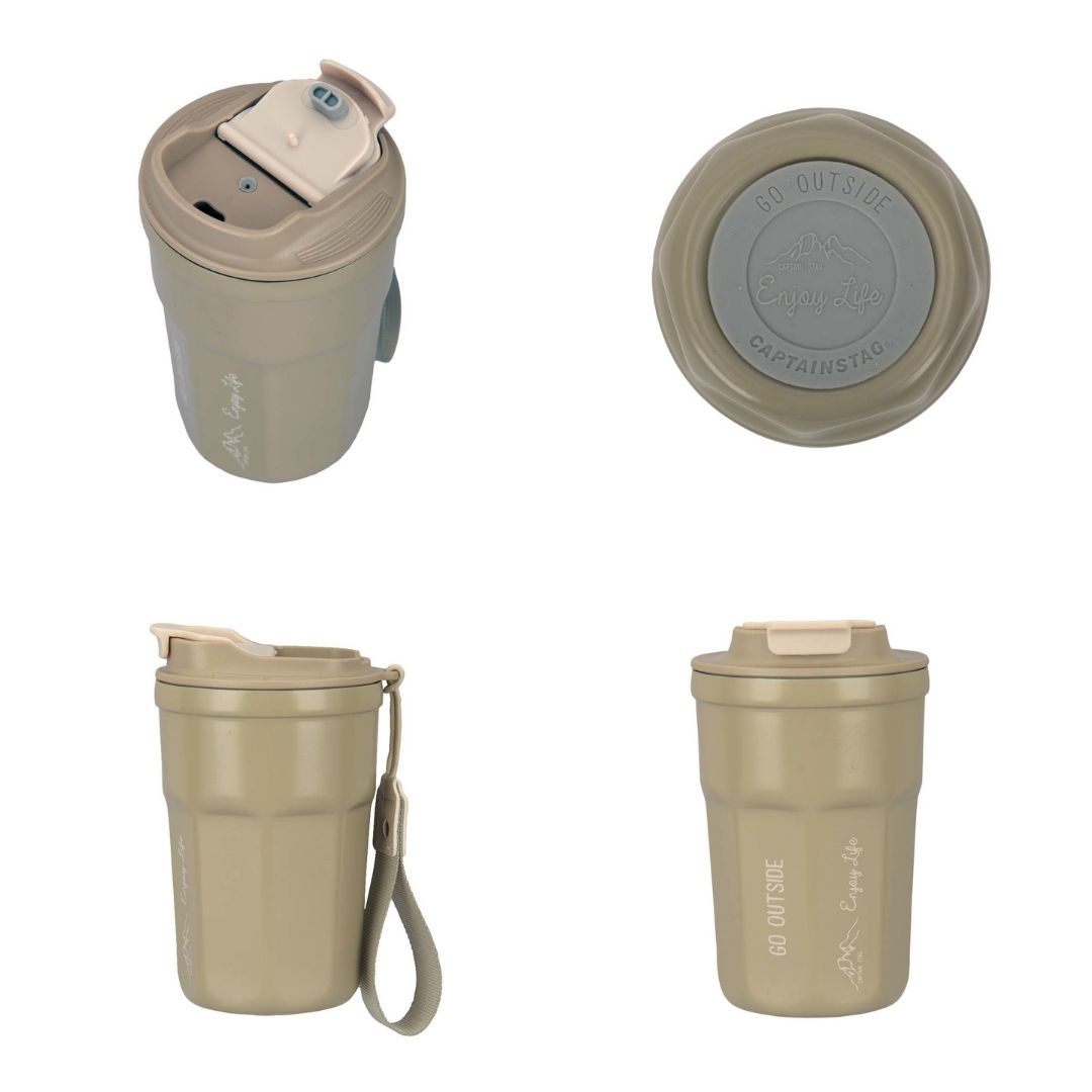 モンテ 真空二重フラップリッドタンブラー350