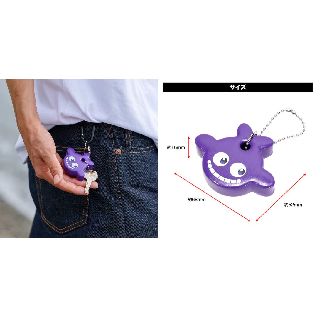 クジラッキーフロートキーホルダー