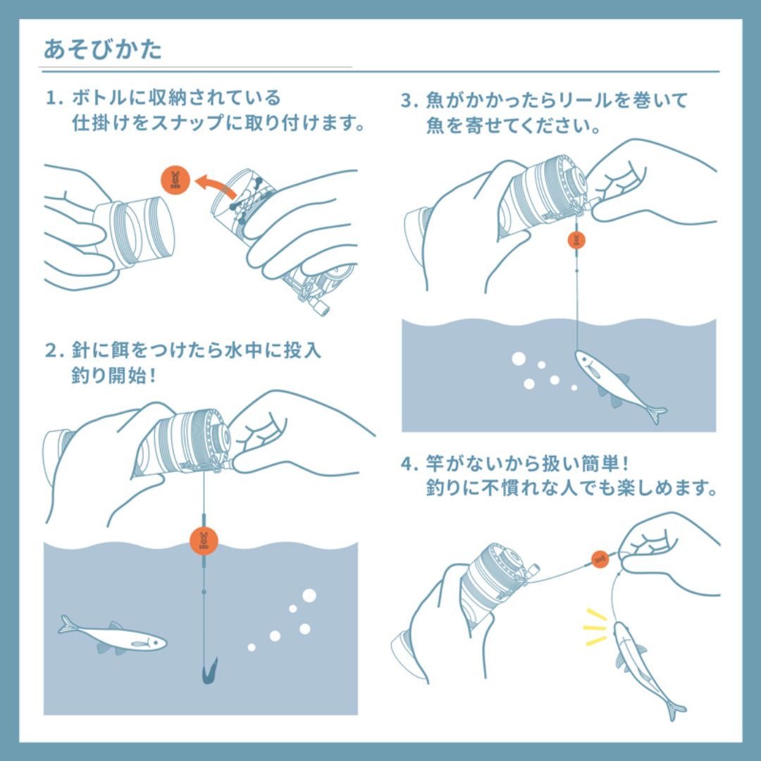 釣りボトル2 FG1-184-BK