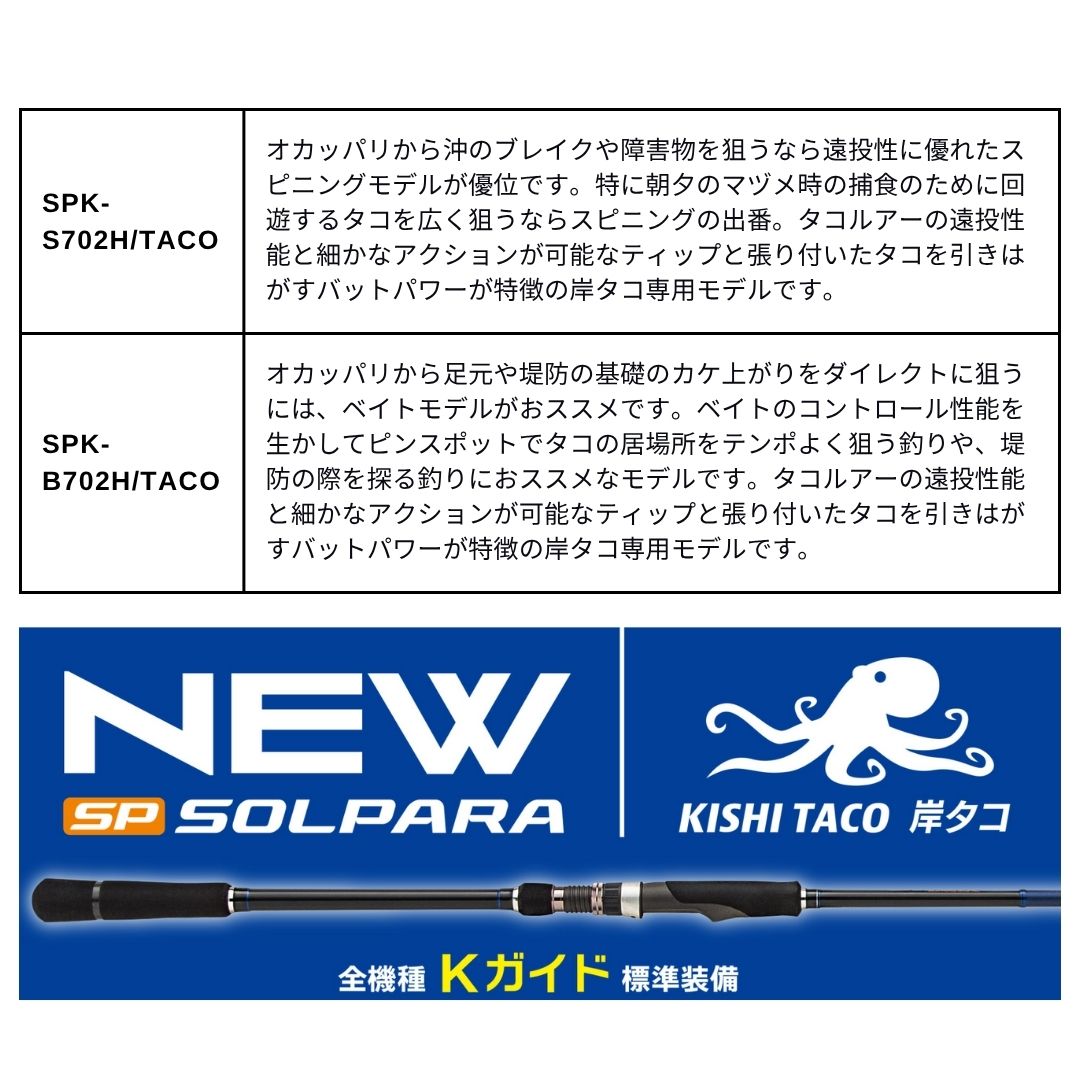 25 ソルパラ 岸タコモデル