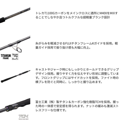 クロスライド7G　ライトショアジギングモデル