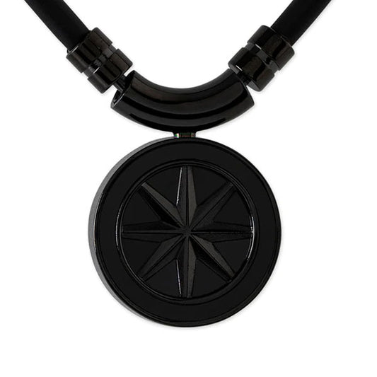 Healthcare Necklace Earth “Cosmic Edition" (All Black) 47cm
