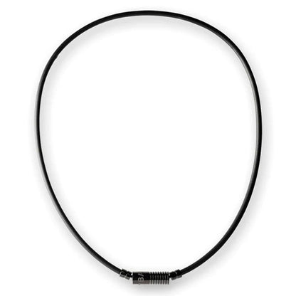 Healthcare necklace Neutral  (All Black) 52cm