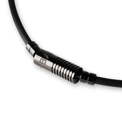 Healthcare necklace Neutral  (All Black) 52cm