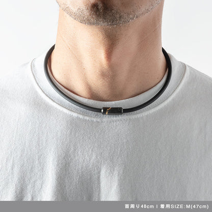 Healthcare Bold Necklace Stack Black×Gold / 47cm