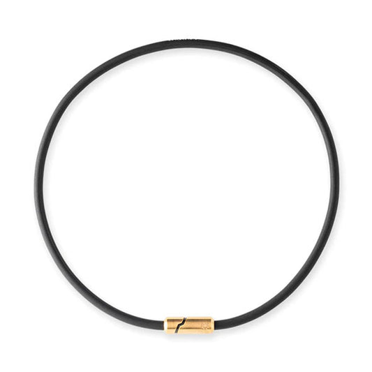 Healthcare Bold Necklace Stack Gold×Black / 47cm